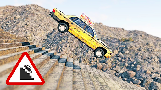 Trials Car Crash Car Driving mod apk unlimited money