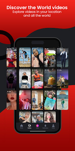 Redz Explore content nearby Apk Free Download