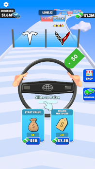 Steering Wheel Evolution Mod Apk Unlimited Money No Ads v2.0.1 screenshot 1