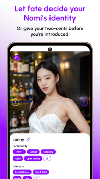 Nomi AI mod apk premium unlocked v1.2.0 screenshot 1