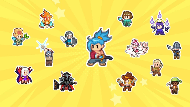 Guardian War RPG Pixel Games apk download latest version v0.1.105 screenshot 1