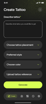 Ta2 AI Tattoo Generator Mod Apk Download v1.0.8 screenshot 2