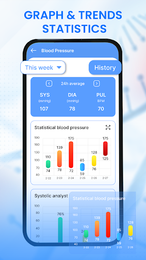 Blood Pressure BPM Tracker App mod apk download