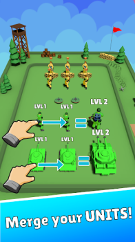 Merge Little Army Men mod apk unlimited money v0.5 screenshot 1