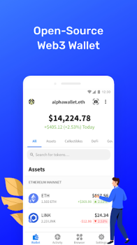 AlphaWallet ios app download v3.73 screenshot 1