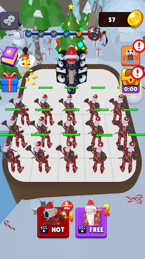 Merge Toilet Monster Battle mod apk an1 unlimited money