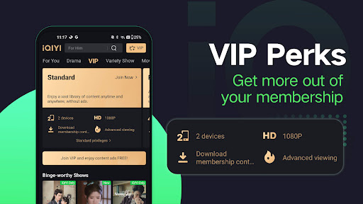 iQIYI mod apk vip unlocked 2024 v6.1.0 screenshot 2