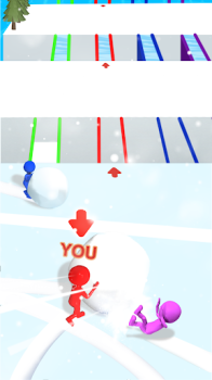 Snow Race Snow Ball.IO mod apk unlimited money v1.4.3 screenshot 1