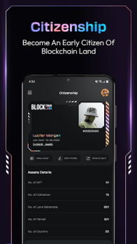Blockchain Land Metaverse app download free v1.1.4 screenshot 1