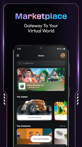 Blockchain Land Metaverse app download free  1.1.4 screenshot 3
