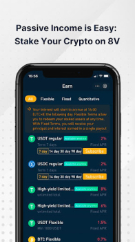 8V Buy Bitcoin & Crypto App Download for Android v1.2.0 screenshot 2