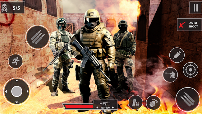 FPS Assault Gun Shooting Game apk DownloadͼƬ1