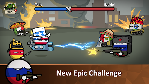 Countryballs Zombie Attack mod apk unlimited money and gems offlineͼƬ1