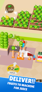 Juice Factory Fruit Farm 3D Mod Apk Unlimited Money v1.2.7 screenshot 2