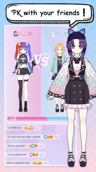 Anime Princess Anime Dress Up mod apk unlimited money v1.0.7 screenshot 3