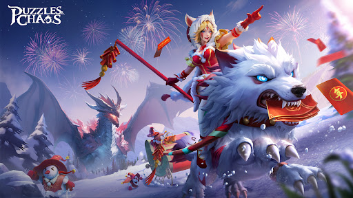 Puzzles & Chaos Frozen Castle mod apk 1.35.10 unlimited money v1.35.10 screenshot 2