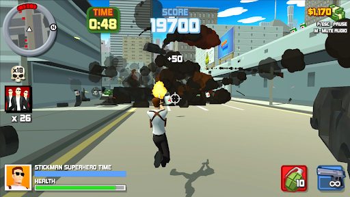 Stickman Superhero 2 mod apk unlimited money