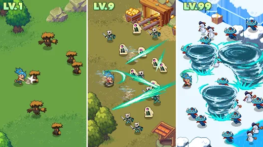 Guardian War RPG Pixel Games Mod Apk Unlimited Everything v0.1.105 screenshot 4