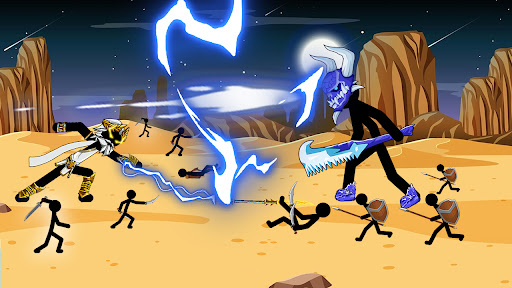 Stickman Giant Army Battle mod apk an1 unlocked everything v1.0.2 screenshot 1