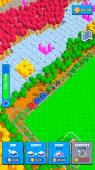 Train Miner Idle Railway Game mod apk unlimited money no ads v1.6.3 screenshot 1