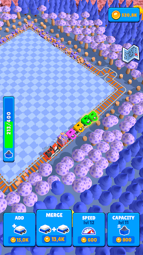 Train Miner Idle Railway Game mod apk unlimited money no ads