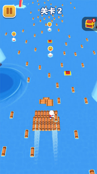 Raft War Survive to the end mod apk latest version v1.1.1 screenshot 1