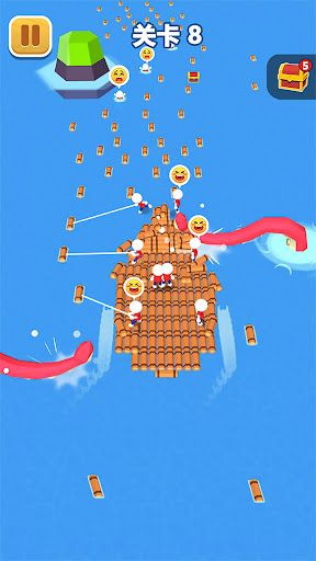 Raft War Survive to the end mod apk latest version