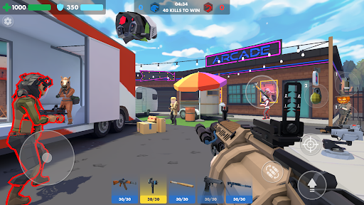 Polygon Arena mod apk an1 unlimited money and gems v0.352 screenshot 3