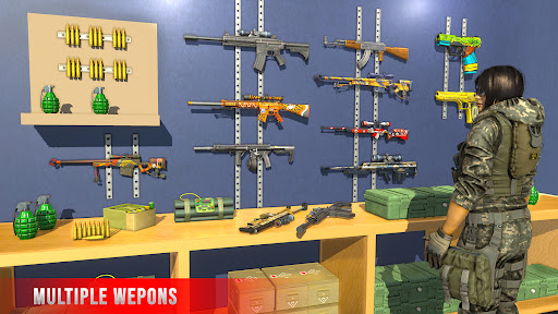 Shooting Games 3D Gun Games mod apk download v6 screenshot 1