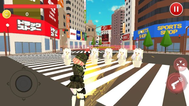 Anime Toilet Heads Invasion apk Download for android v1.0 screenshot 1