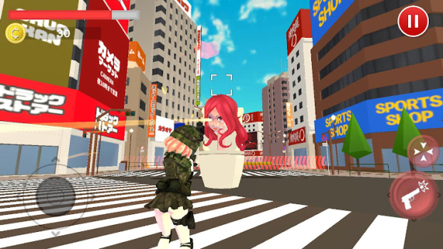 Anime Toilet Heads Invasion apk Download for android v1.0 screenshot 2
