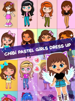 Anime Pastel Girl Dressup Game download for android v1.0 screenshot 1