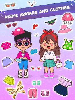 Anime Pastel Girl Dressup Game download for android v1.0 screenshot 2