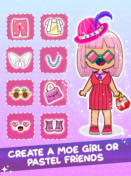 Anime Pastel Girl Dressup Game download for android