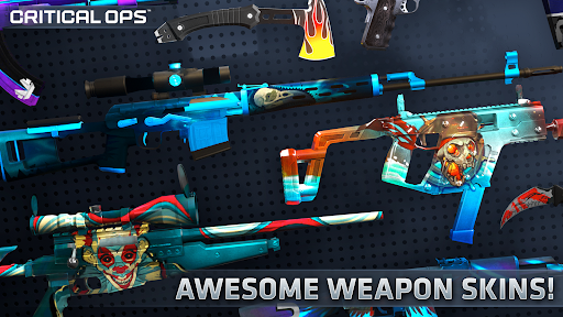Critical Ops mod apk unlimited money unlock all skins 2024