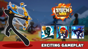 download War of Stick Conquer Battle mod apk v1.7.2 screenshot 5