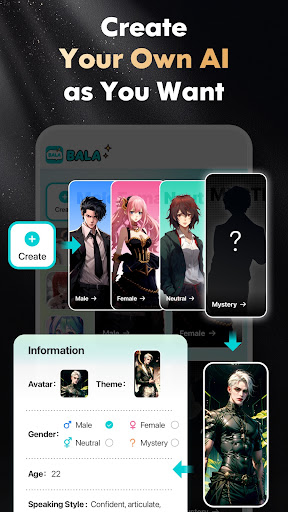 BALA AI chat mod apk premium unlocked