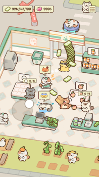 Cat Mart Cute Grocery Shop Mod Apk Unlimited Money v1.2.18 screenshot 1