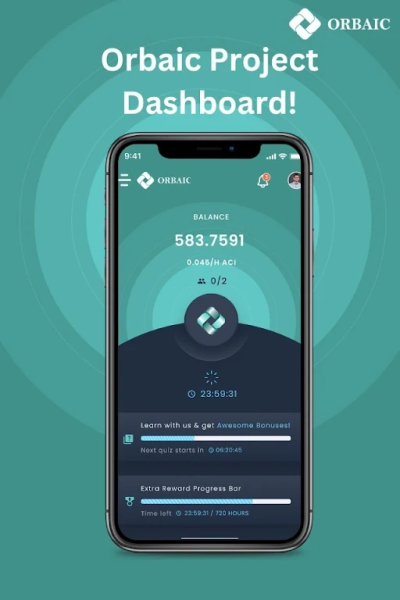 Orbaic Miner app download for android