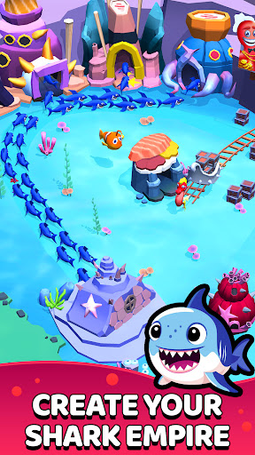 Tiny Shark Idle Shark Game mod apk unlimited money