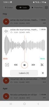 Voice Recorder XVoice Lite Mod Apk Download v1.2 screenshot 2