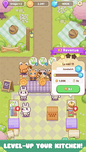 Cozy Cafe Animal Restaurant Mod Apk Unlimited MoneyͼƬ1