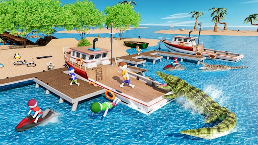 Crocodile Games Hungry Animal apk Download