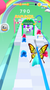 Dancing Hair Music Race 3D Mod Apk Unlimited Money Latest Version v1.0.73 screenshot 3