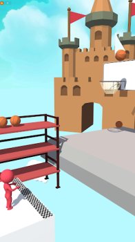 Dunk Dash 3D mod apk unlimited money v1.1 screenshot 1