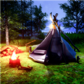 Forest Camping Survival Sim 3D mod apk unlimited everything