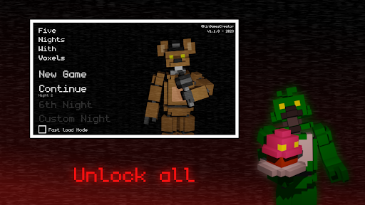 Five Nights With Voxels apk download latest version