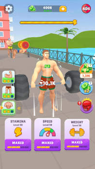 Workout Master Strongest Man Mod Apk Download v1.1.6 screenshot 1