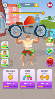 Workout Master Strongest Man Mod Apk Download v1.1.6 screenshot 3