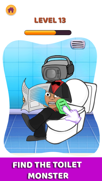 Toilet Puzzle Fight Bathroom apk Download for android